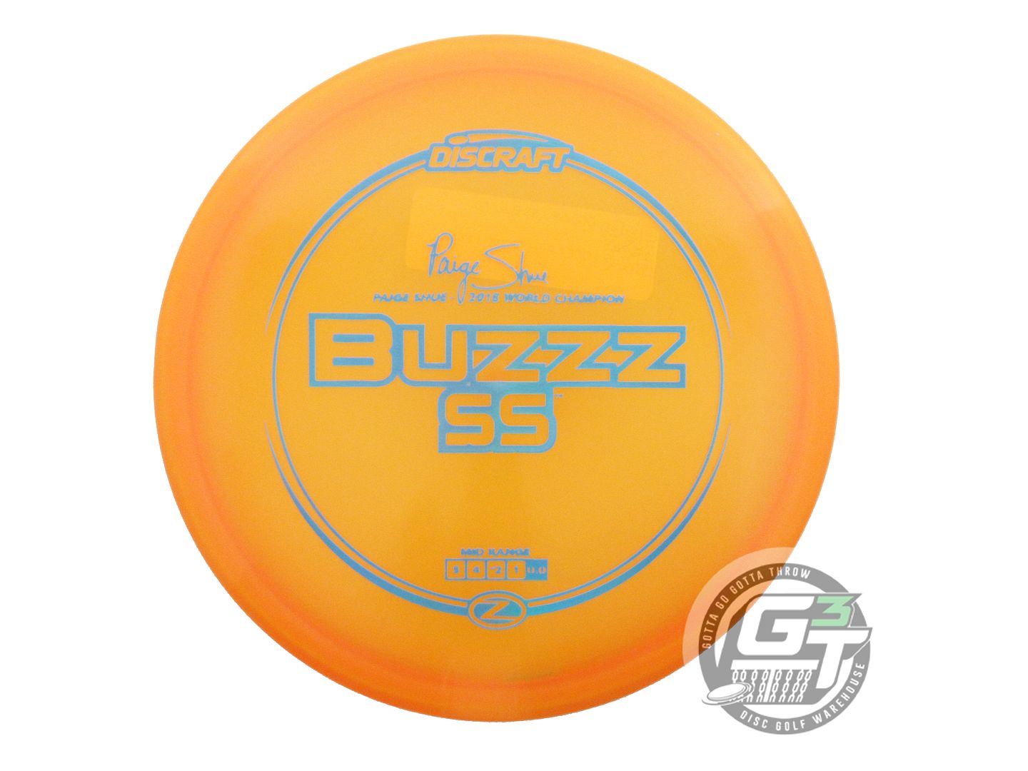 Discraft Elite Z Buzzz SS [Paige Shue 1X] Midrange Golf Disc (Individually Listed)