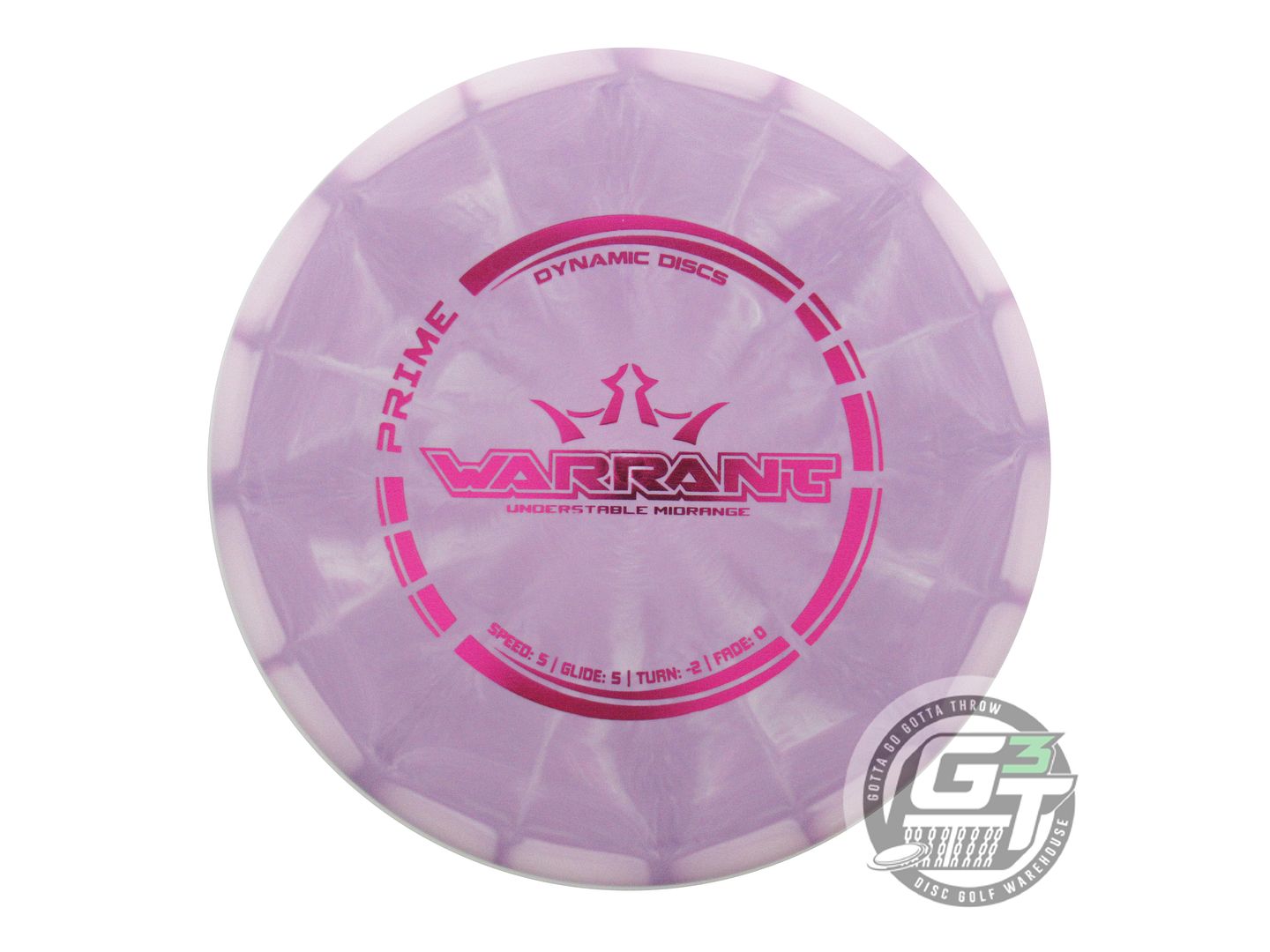 Dynamic Discs Prime Burst Warrant Midrange Golf Disc (Individually Listed)
