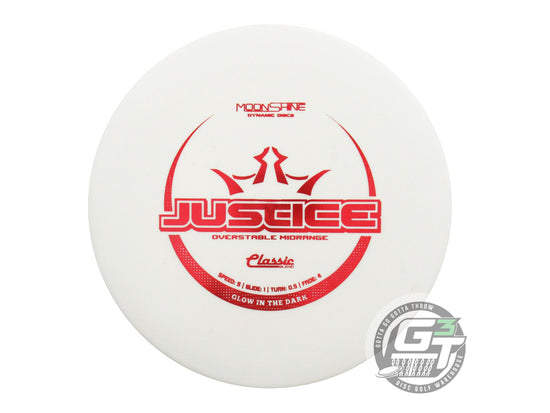 Dynamic Discs Moonshine Glow Classic Blend Justice Midrange Golf Disc (Individually Listed)