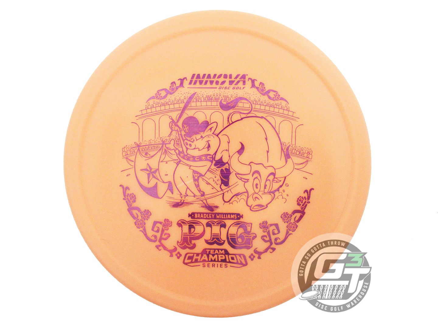 Innova Limited Edition 2023 Tour Series Bradley Williams Color Glow Pro Pig Putter Golf Disc (Individually Listed)