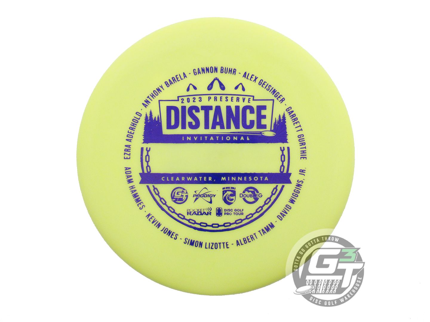 Prodigy Limited Edition 2023 Preserve Distance Invitational 300 Series PA3 Putter Golf Disc (Individually Listed)