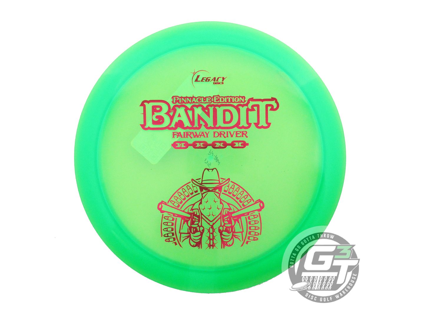 Legacy Pinnacle Edition Bandit Fairway Driver Golf Disc (Individually Listed)