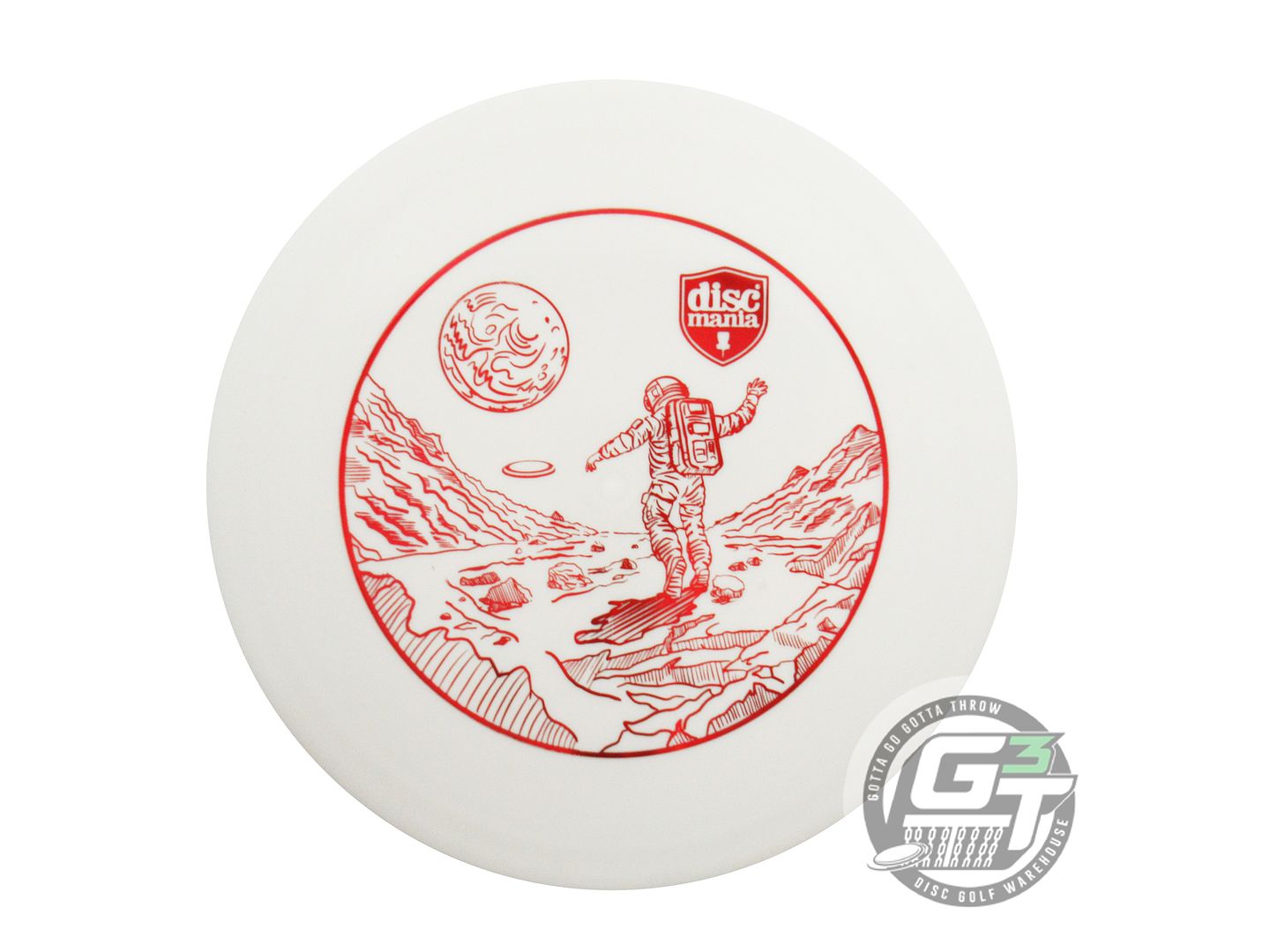 Discmania Limited Edition Moonscape Stamp Glow D-Line Flex 2 FD Fairway Driver Golf Disc (Individually Listed)