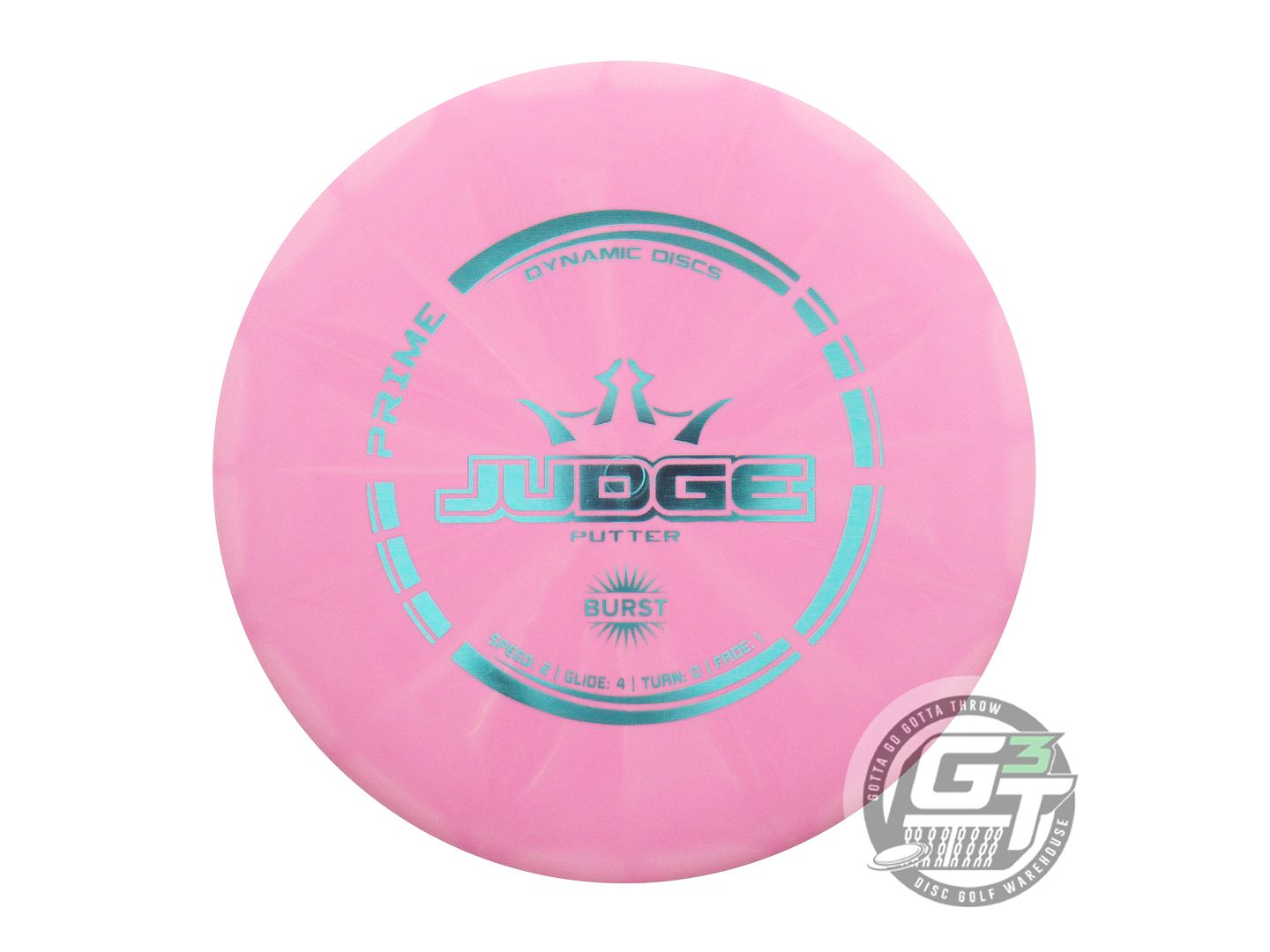 Dynamic Discs Prime Burst Judge Putter Golf Disc (Individually Listed)