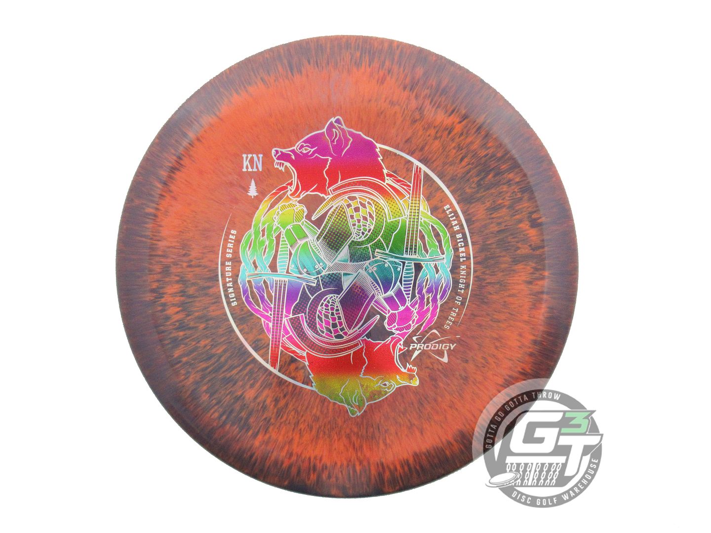 Prodigy Limited Edition 2023 Signature Series Elijah Bickel Knight of Trees 500 Spectrum PX3 Putter Golf Disc (Individually Listed)
