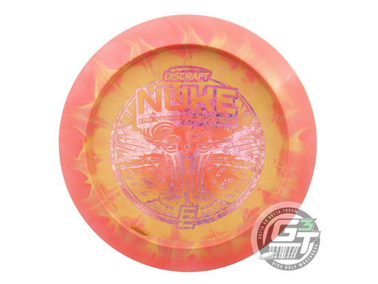 Discraft Limited Edition 2023 Tour Series Ezra Aderhold Understamp Swirl ESP Nuke Distance Driver Golf Disc (Individually Listed)