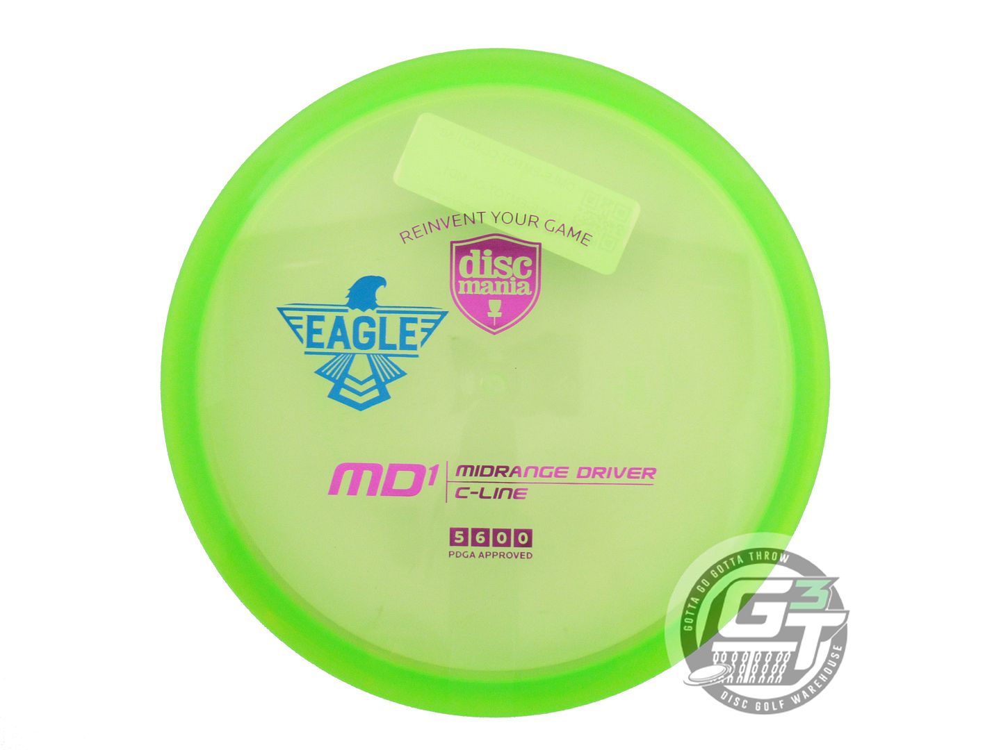 Discmania Limited Edition Eagle McMahon Eagle Totem Stamp C-Line MD1 Midrange Golf Disc (Individually Listed)