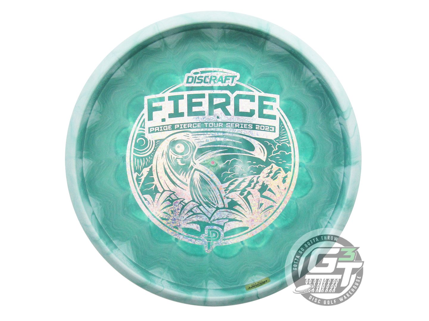 Discraft Limited Edition 2023 Tour Series Paige Pierce Understamp Swirl ESP Fierce Putter Golf Disc (Individually Listed)