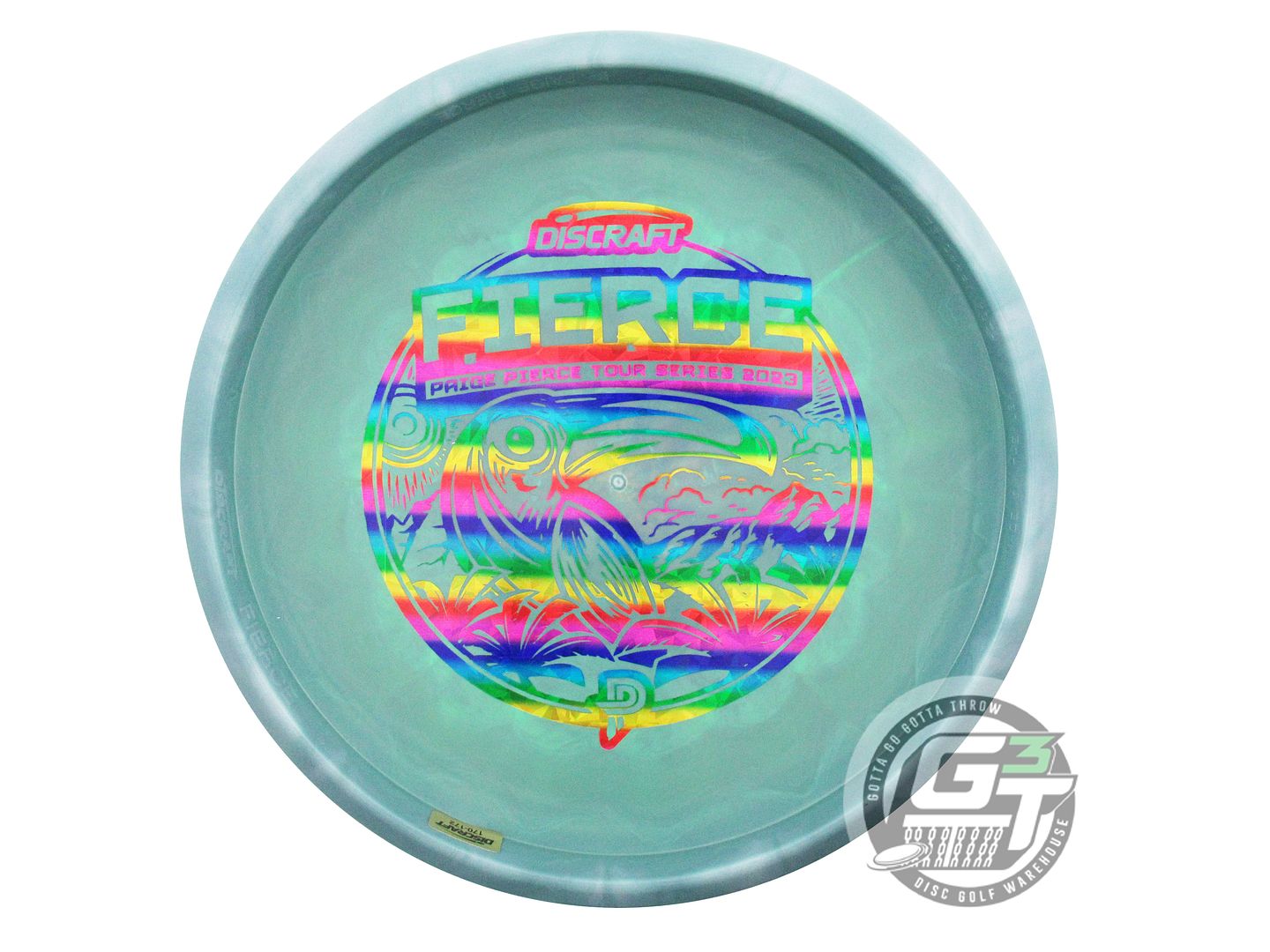 Discraft Limited Edition 2023 Tour Series Paige Pierce Understamp Swirl ESP Fierce Putter Golf Disc (Individually Listed)