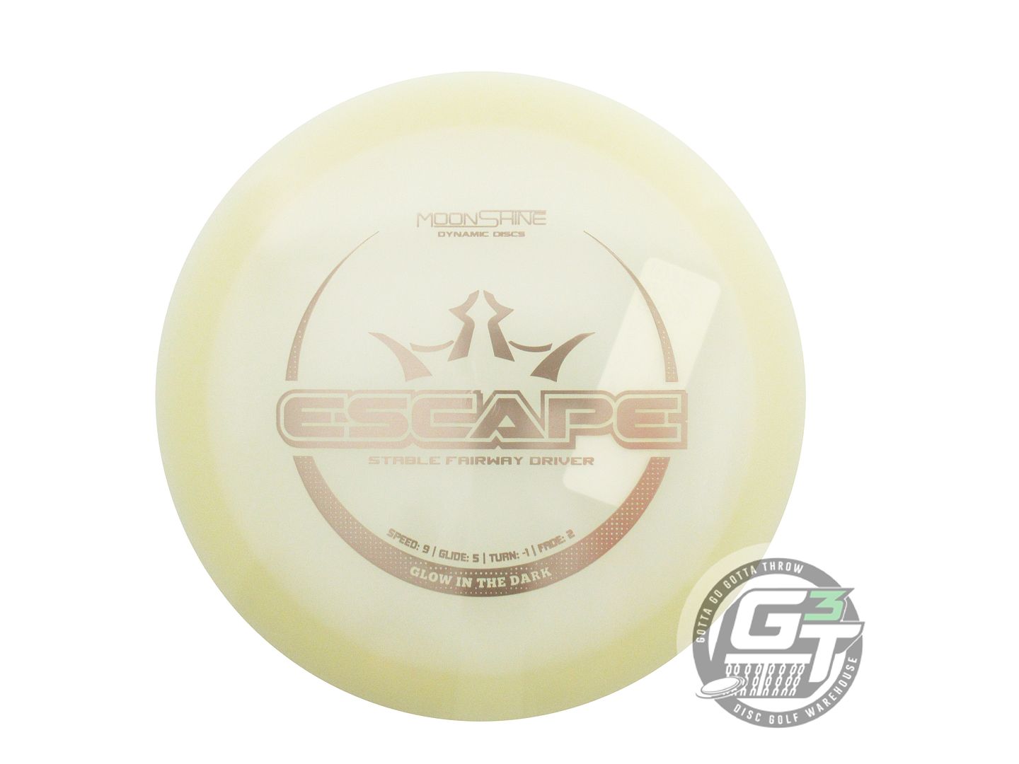 Dynamic Discs Moonshine Glow Lucid Escape Fairway Driver Golf Disc (Individually Listed)