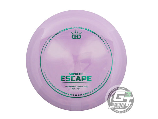 Dynamic Discs Supreme Escape Fairway Driver Golf Disc (Individually Listed)