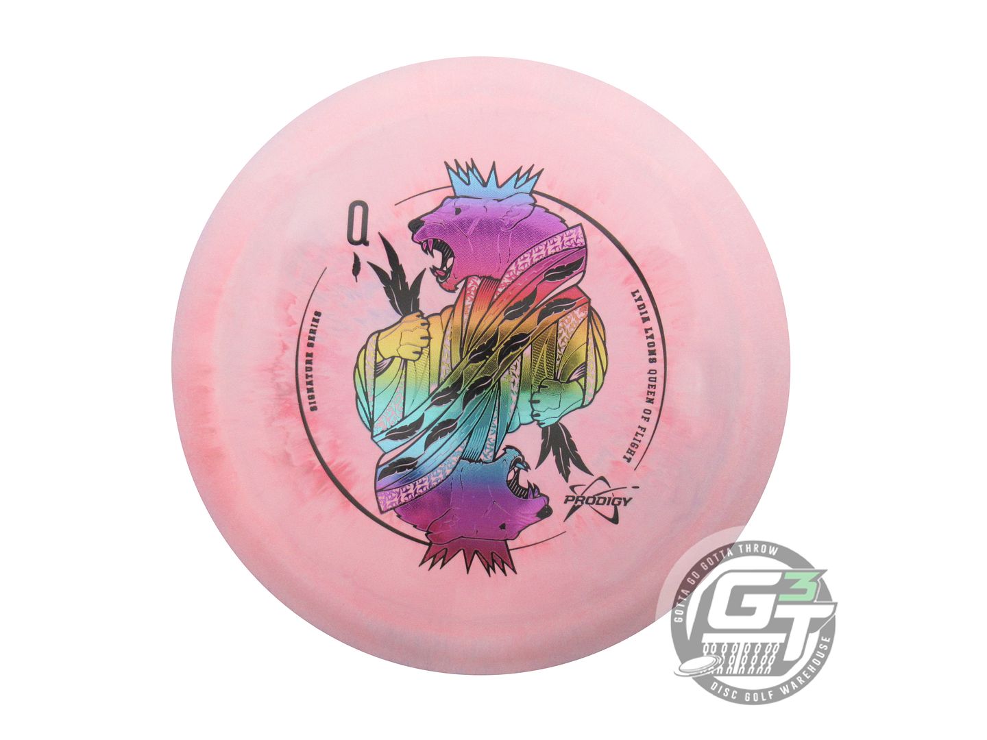 Prodigy Limited Edition 2023 Signature Series Lydia Lyons Queen of Flight 500 AIR Spectrum D2 Distance Driver Golf Disc (Individually Listed)
