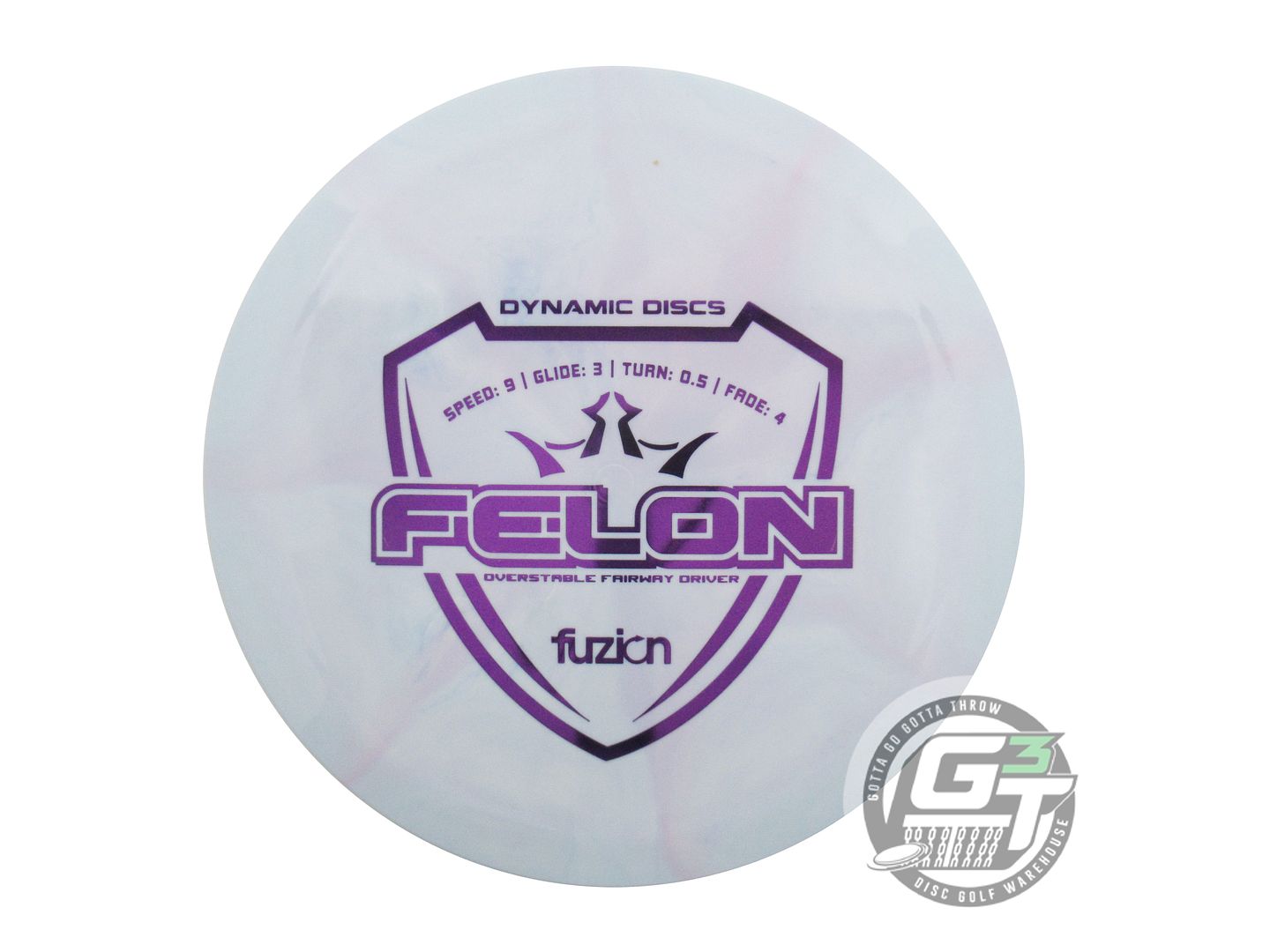 Dynamic Discs Fuzion Burst Felon Fairway Driver Golf Disc (Individually Listed)