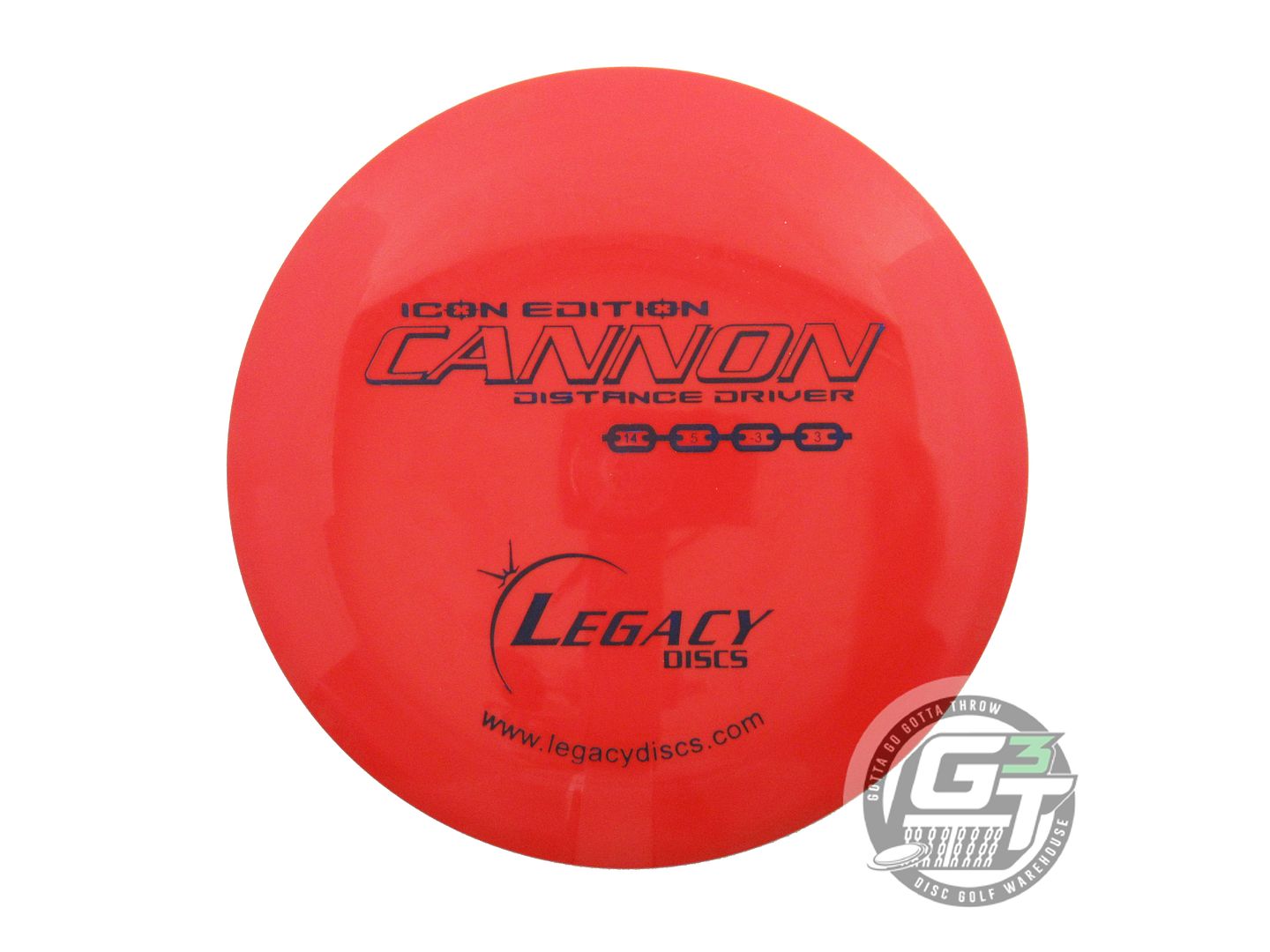 Legacy Icon Edition Cannon Distance Driver Golf Disc (Individually Listed)