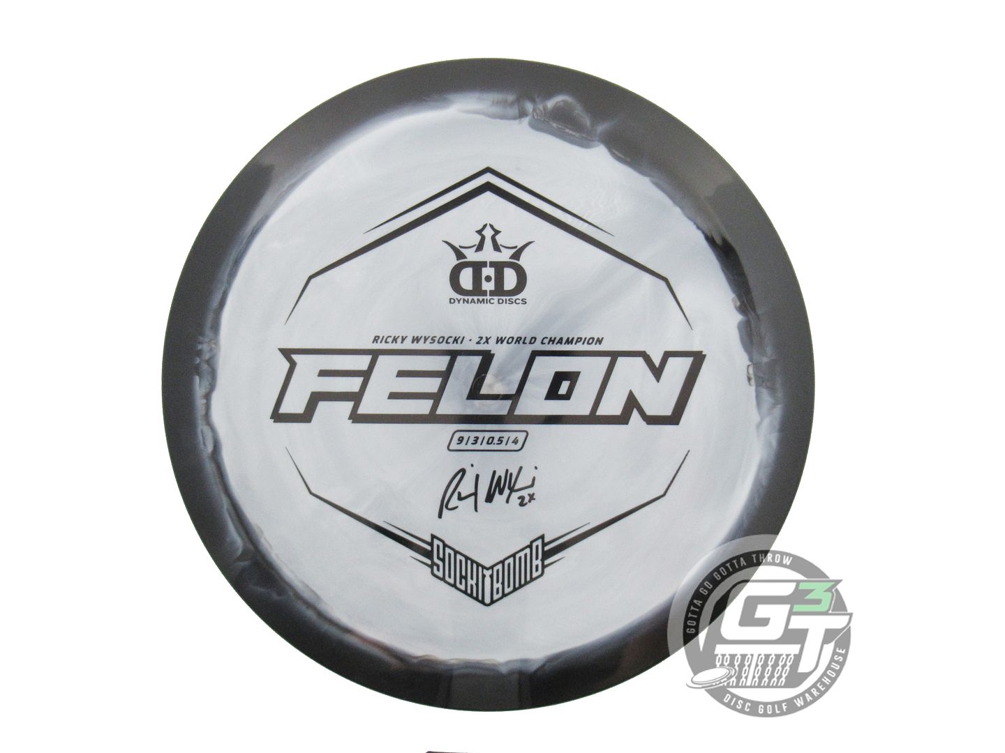 Dynamic Discs Limited Edition Ricky Wysocki Sockibomb Fuzion Orbit Felon Fairway Driver Golf Disc (Individually Listed)