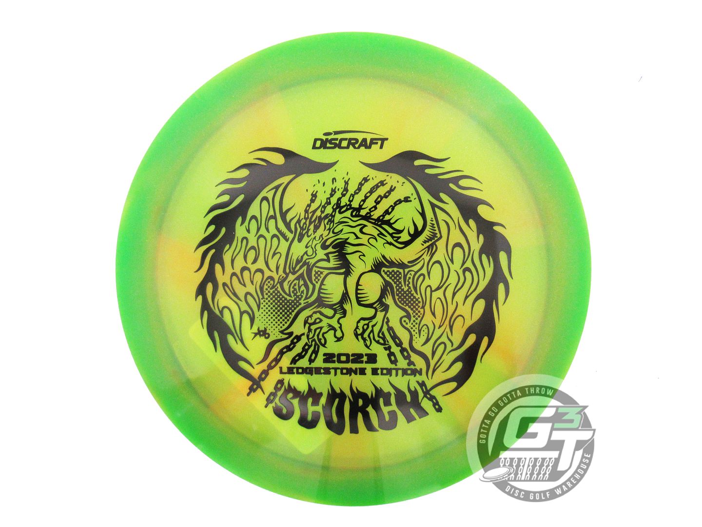 Discraft Limited Edition 2023 Ledgestone Open Swirl Elite Z Scorch Distance Driver Golf Disc (Individually Listed)
