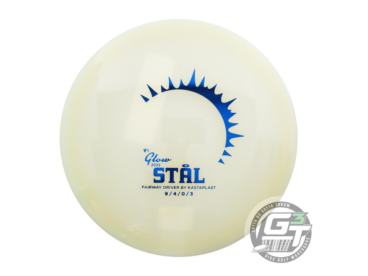 Kastaplast Glow K1 Stal Fairway Driver Golf Disc (Individually Listed)