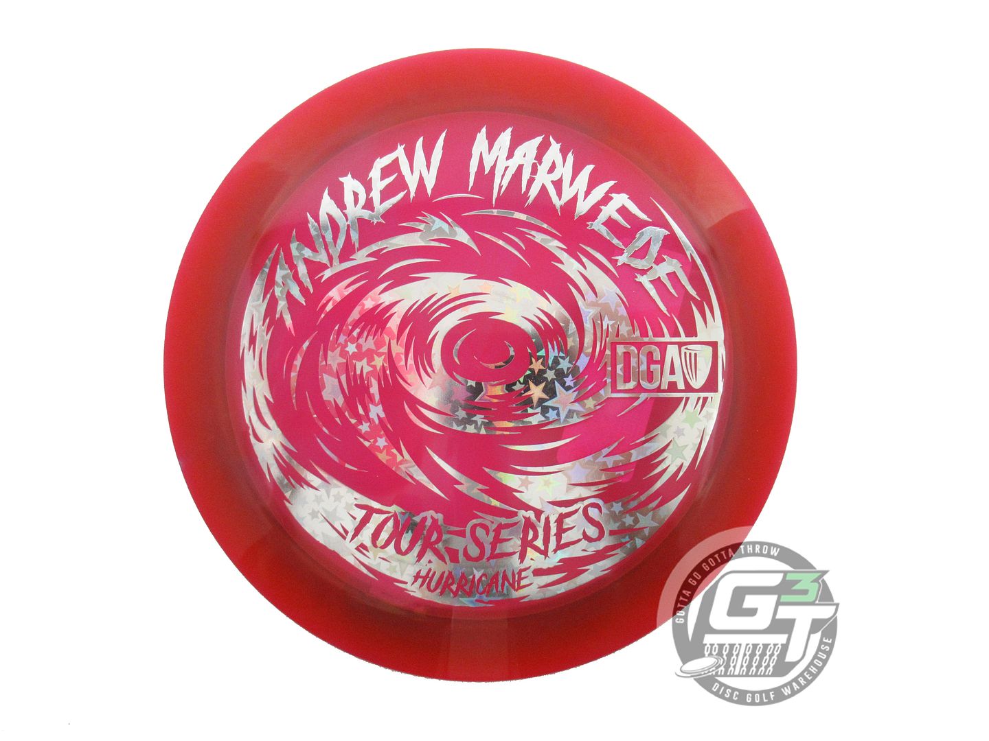 DGA Limited Edition 2023 Tour Series Andrew Marwede Swirl Tour Series Hurricane Distance Driver Golf Disc (Individually Listed)