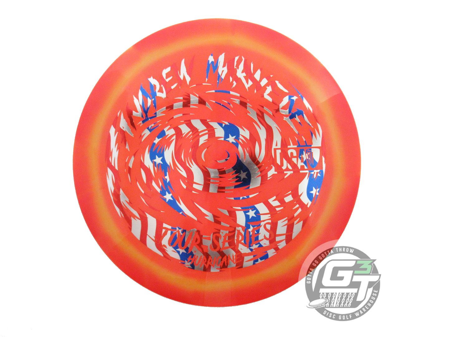 DGA Limited Edition 2023 Tour Series Andrew Marwede Swirl Tour Series Hurricane Distance Driver Golf Disc (Individually Listed)