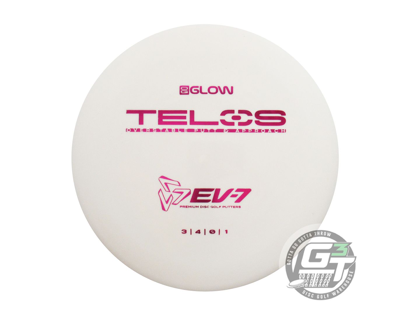 EV-7 OG Glow Telos Putter Golf Disc (Individually Listed)