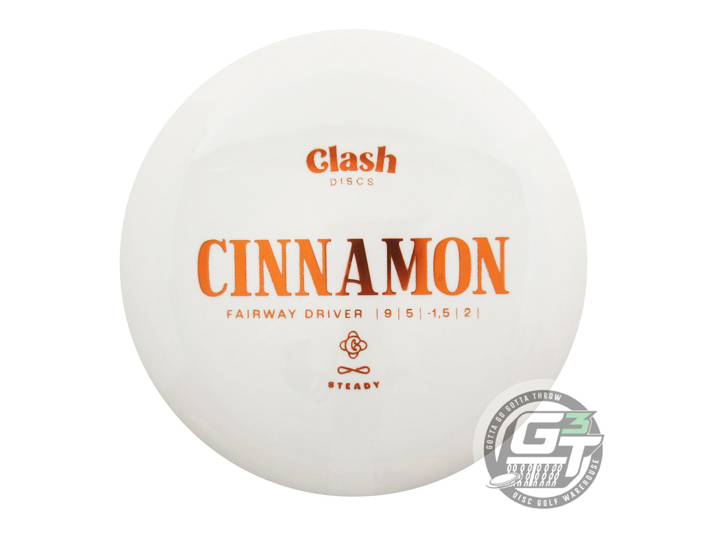 Clash Steady Cinnamon Fairway Driver Golf Disc (Individually Listed)