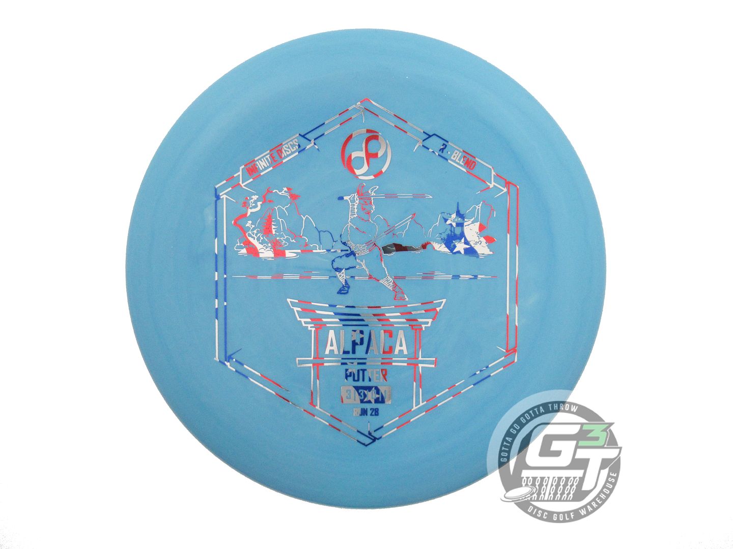 Infinite Discs R-Blend Alpaca Putter Golf Disc (Individually Listed)