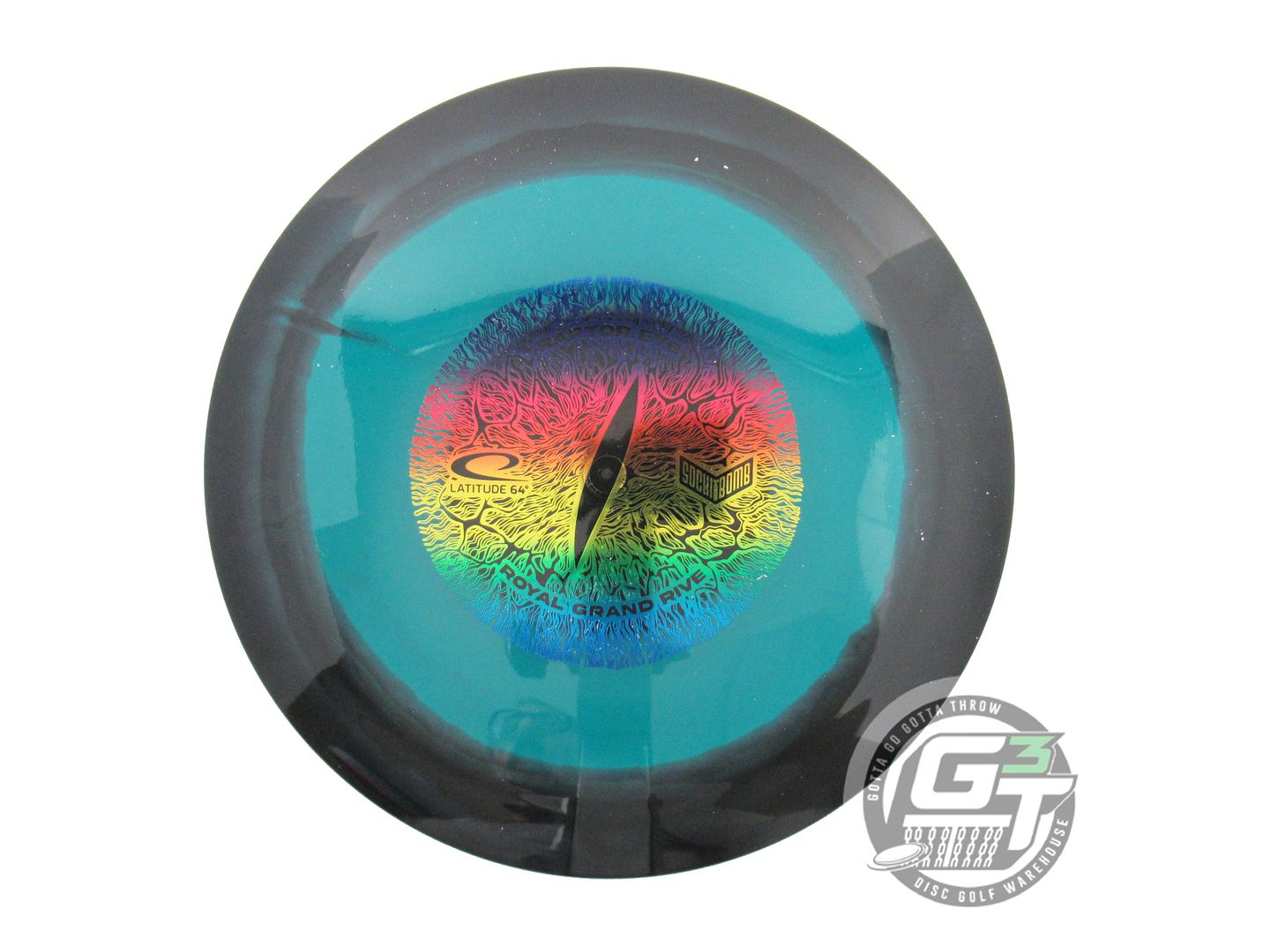 Latitude 64 Limited Edition Royal Grand Raptor Eye Rive Distance Driver Golf Disc (Individually Listed)
