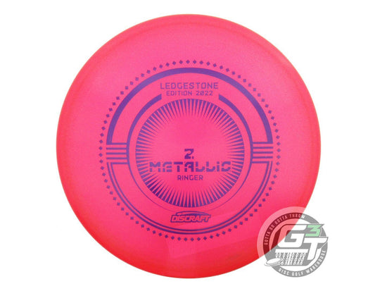 Discraft Limited Edition 2022 Ledgestone Open Metallic Elite Z Ringer Putter Golf Disc (Individually Listed)