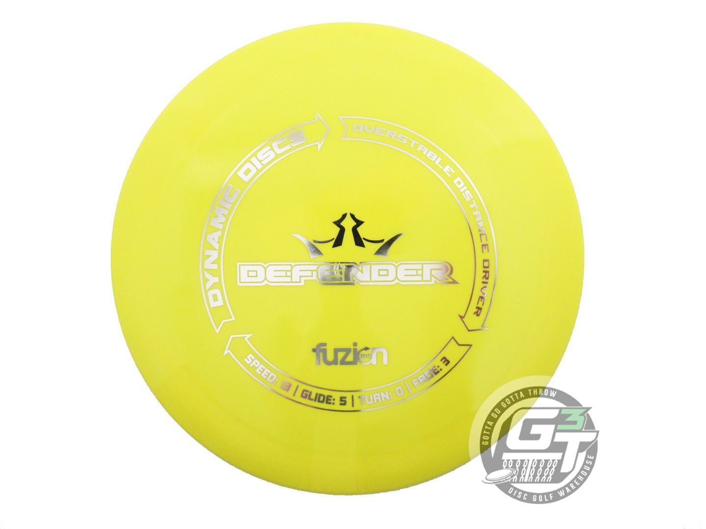 Dynamic Discs BioFuzion Defender Distance Driver Golf Disc (Individually Listed)