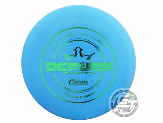 Dynamic Discs Classic Line Deputy Putter Golf Disc (Individually Listed)