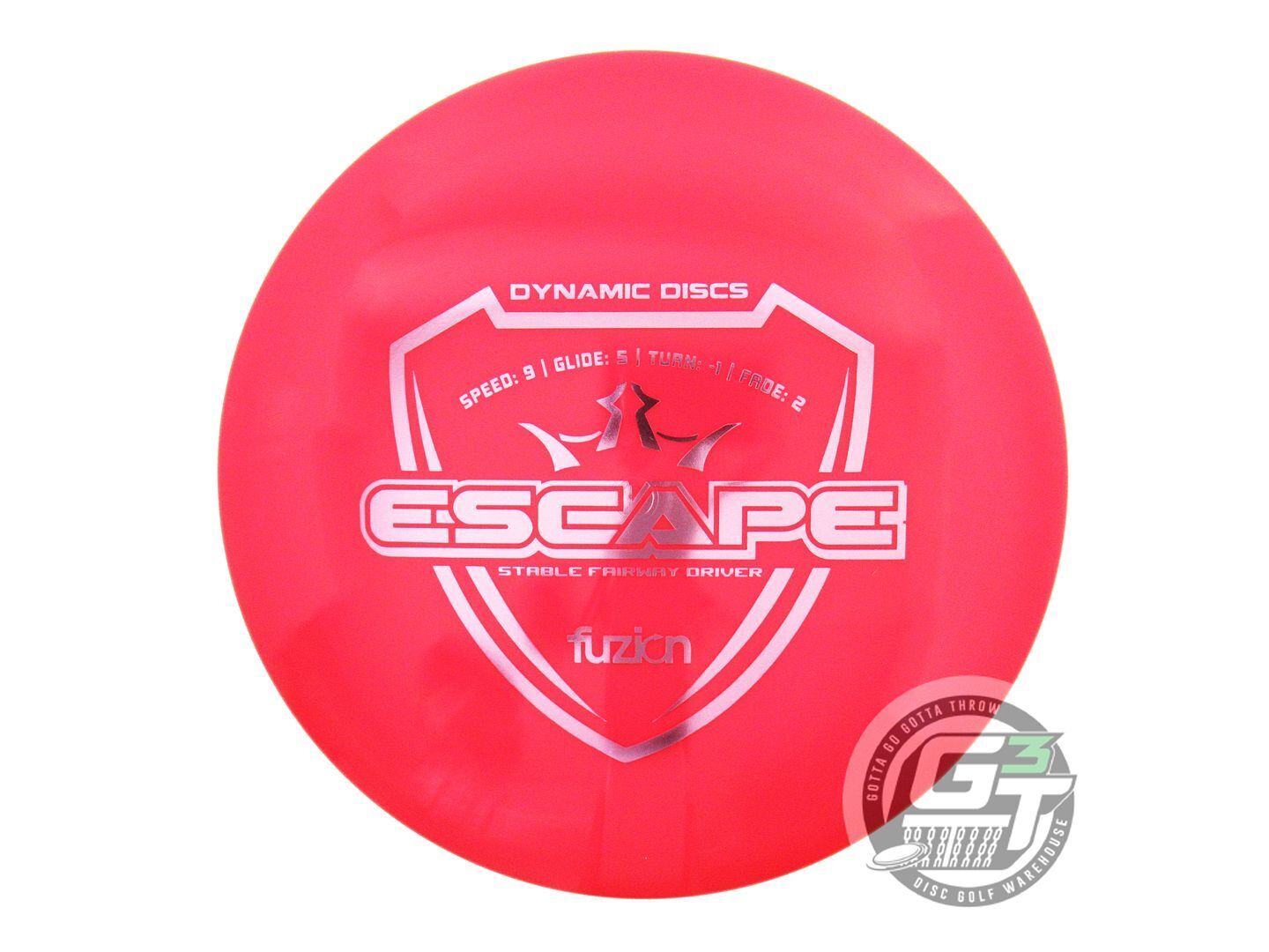Dynamic Discs Fuzion Escape Fairway Driver Golf Disc (Individually Listed)