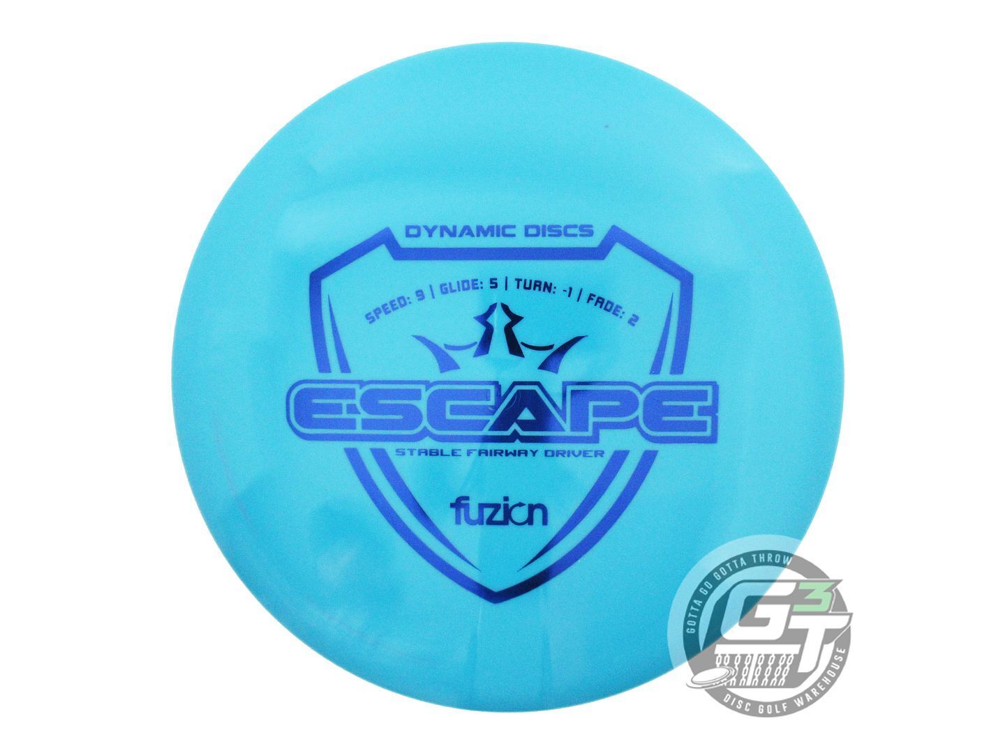 Dynamic Discs Fuzion Escape Fairway Driver Golf Disc (Individually Listed)