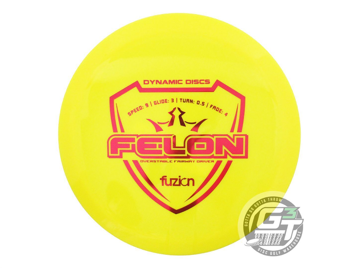 Dynamic Discs Fuzion Felon Fairway Driver Golf Disc (Individually Listed)