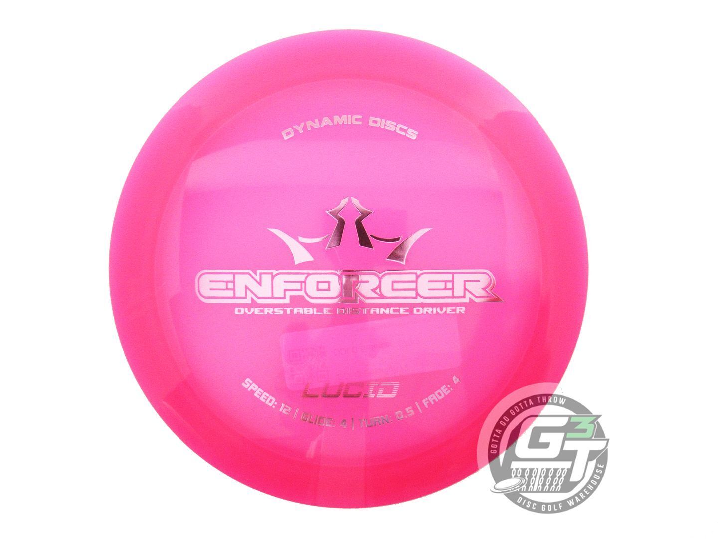 Dynamic Discs Lucid Enforcer Distance Driver Golf Disc (Individually Listed)