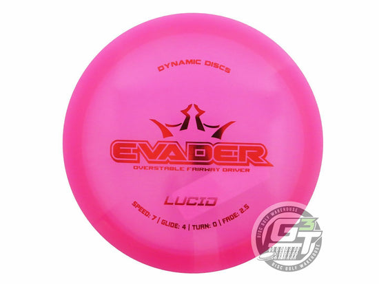 Dynamic Discs Lucid Evader Fairway Driver Golf Disc (Individually Listed)