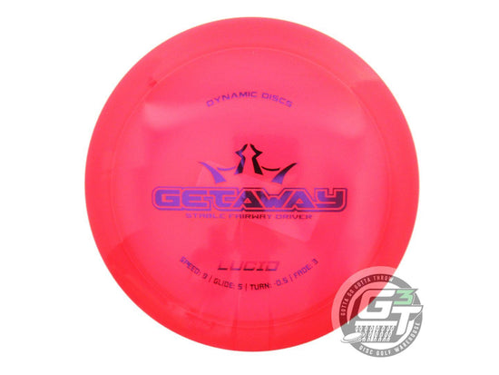 Dynamic Discs Lucid Getaway Fairway Driver Golf Disc (Individually Listed)