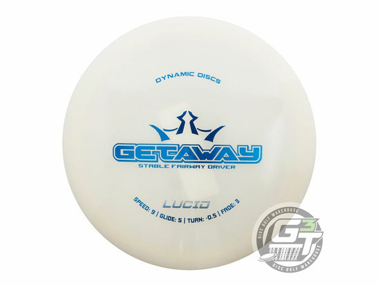 Dynamic Discs Lucid Getaway Fairway Driver Golf Disc (Individually Listed)