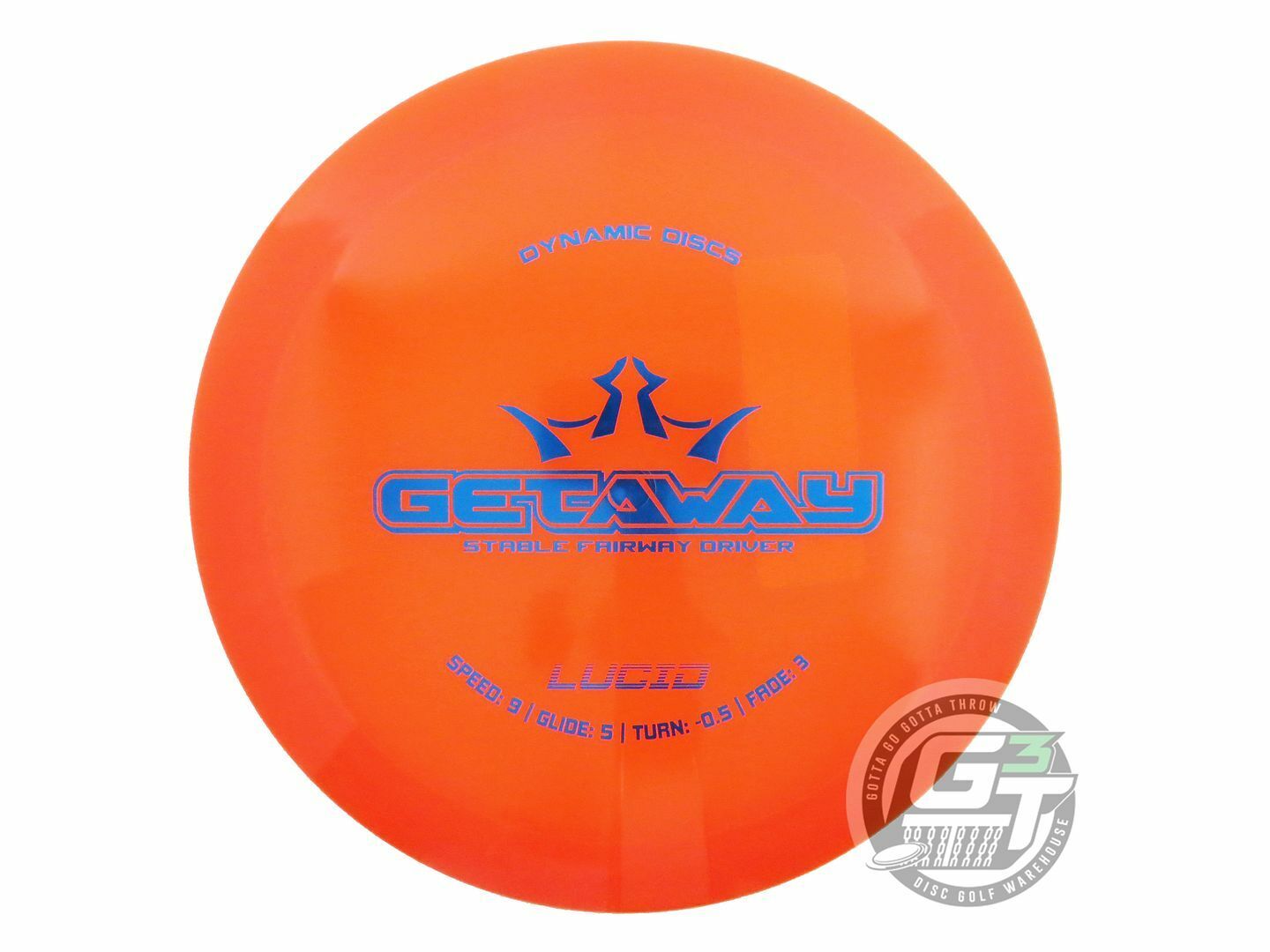 Dynamic Discs Lucid Getaway Fairway Driver Golf Disc (Individually Listed)