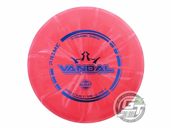 Dynamic Discs Prime Burst Vandal Fairway Driver Golf Disc (Individually Listed)