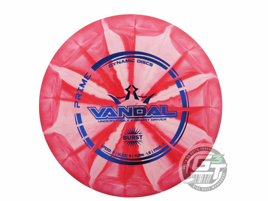 Dynamic Discs Prime Burst Vandal Fairway Driver Golf Disc (Individually Listed)