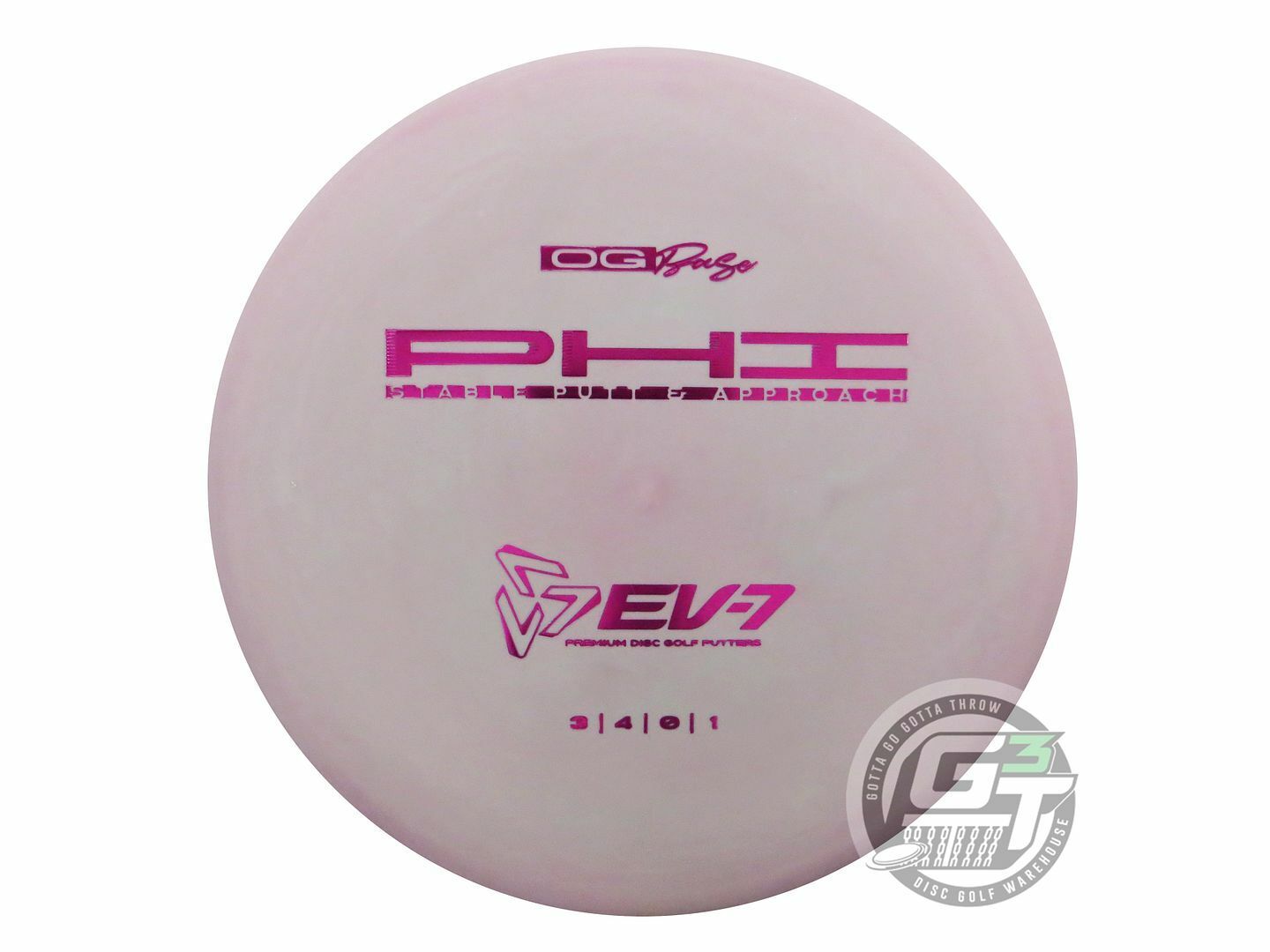 EV-7 OG Base Phi Putter Golf Disc (Individually Listed)