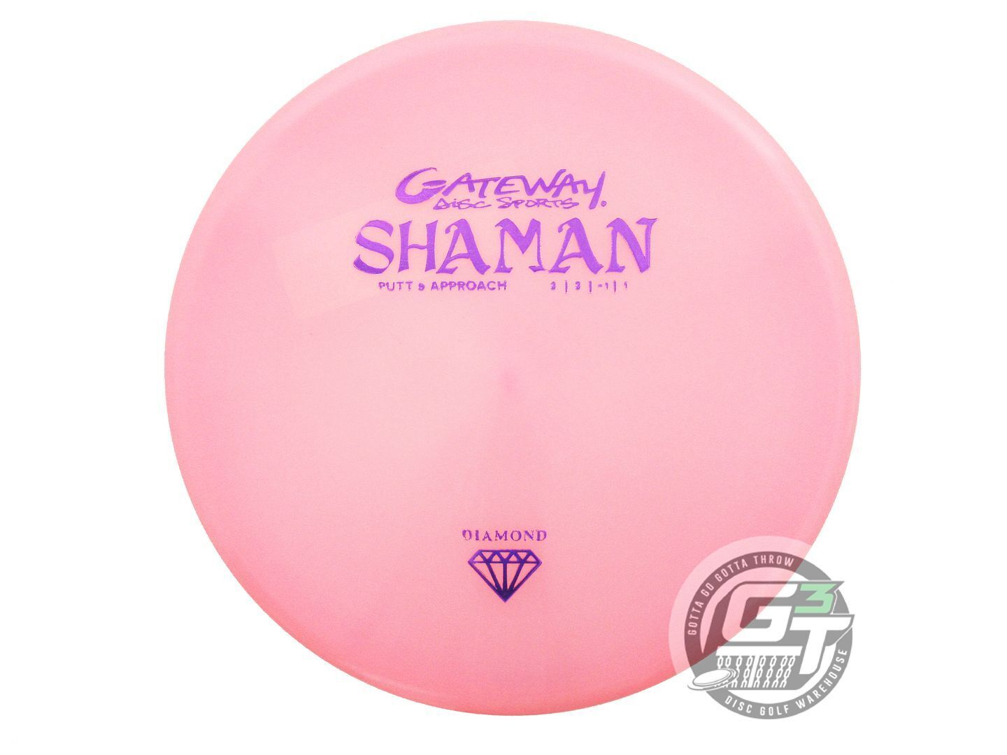 Gateway Diamond Shaman Putter Golf Disc (Individually Listed)
