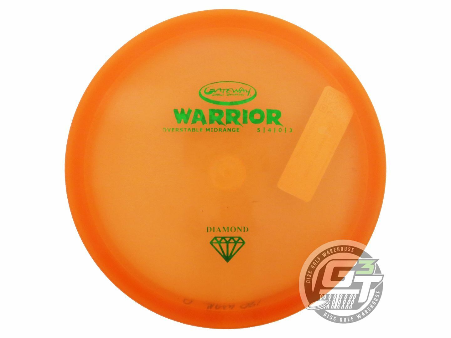 Gateway Diamond Warrior Midrange Golf Disc (Individually Listed)