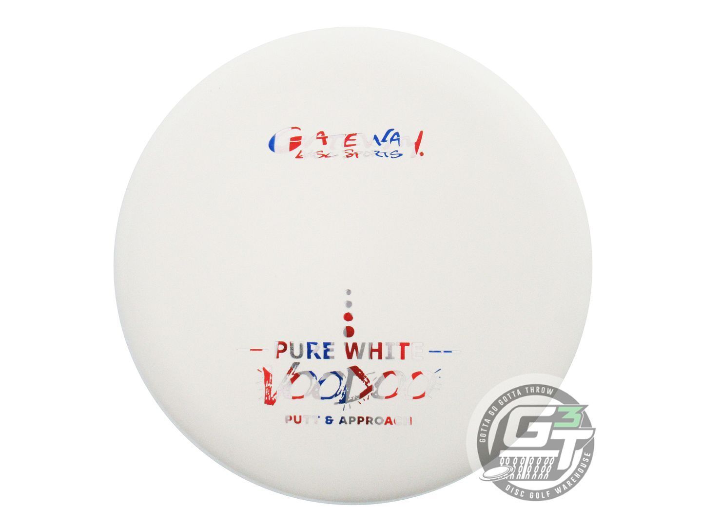 Gateway Pure White Voodoo Putter Golf Disc (Individually Listed)