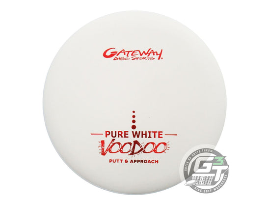 Gateway Pure White Voodoo Putter Golf Disc (Individually Listed)