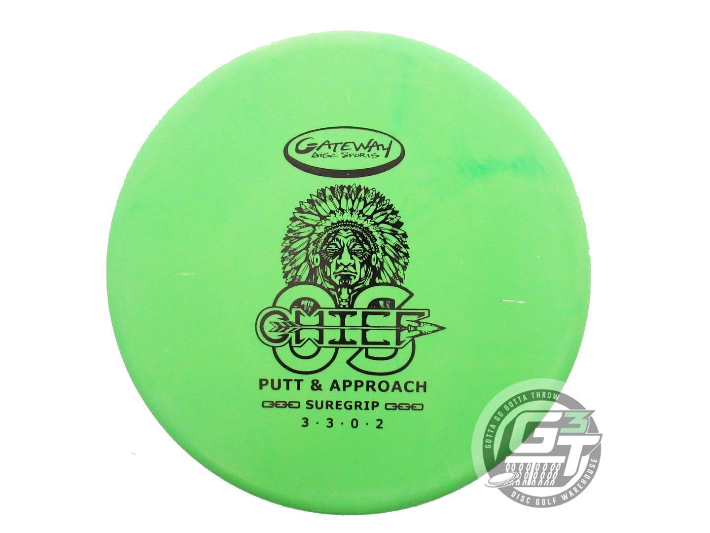 Gateway Sure Grip Soft Chief OS Putter Golf Disc (Individually Listed)