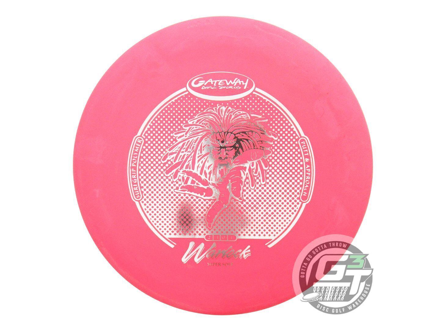 Gateway Sure Grip Super Soft Warlock Putter Golf Disc (Individually Listed)