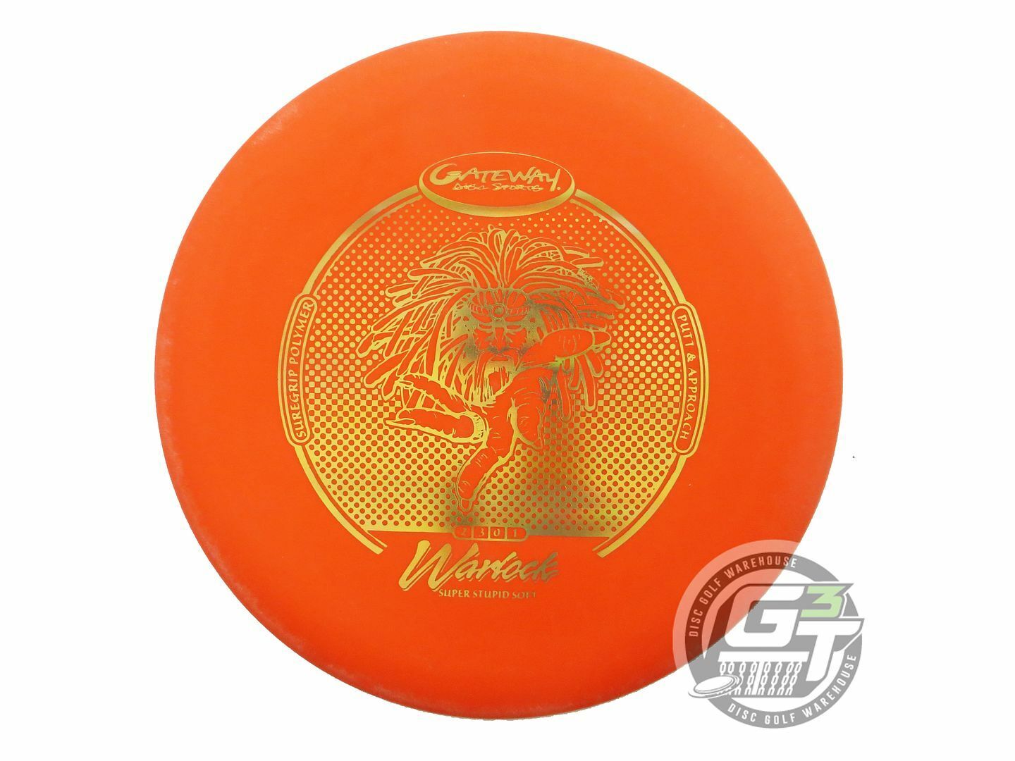 Gateway Sure Grip Super Stupid Soft Warlock Putter Golf Disc (Individually Listed)