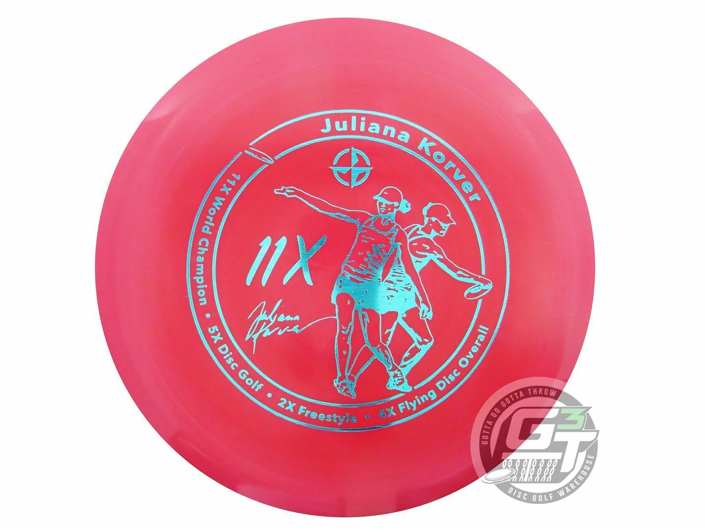 Innova Limited Edition Juliana Korver 11X Star Mako3 Midrange Golf Disc (Individually Listed)