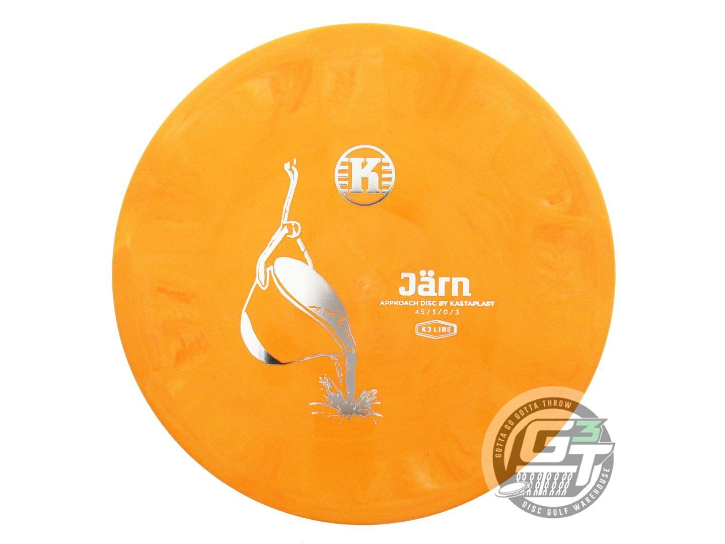 Kastaplast K3 Jarn Midrange Golf Disc (Individually Listed)